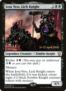 {R} Josu Vess, Lich Knight [Dominaria Prerelease Promos][PR DOM 095]