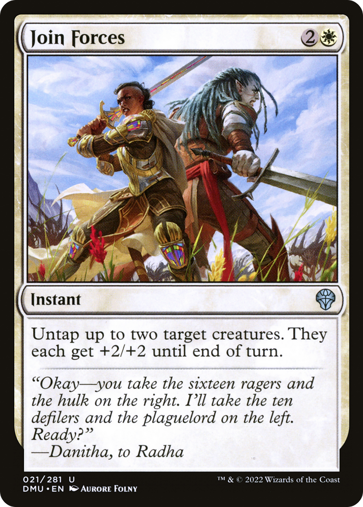 {C} Join Forces [Dominaria United][DMU 021]
