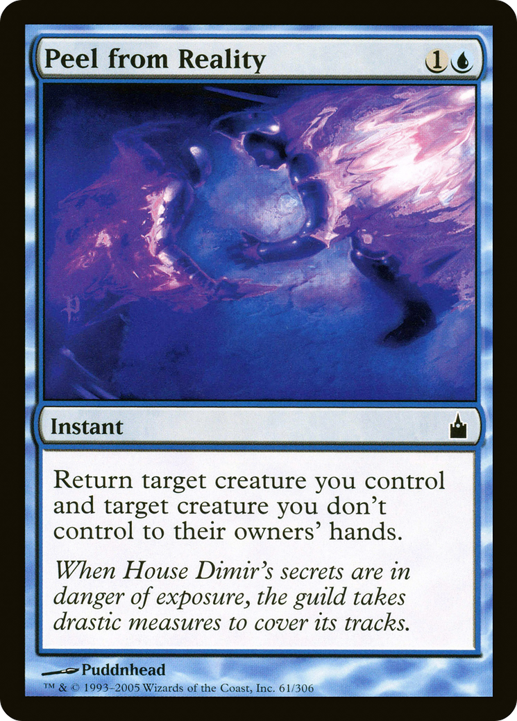 {C} Peel from Reality [Ravnica: City of Guilds][RAV 061]