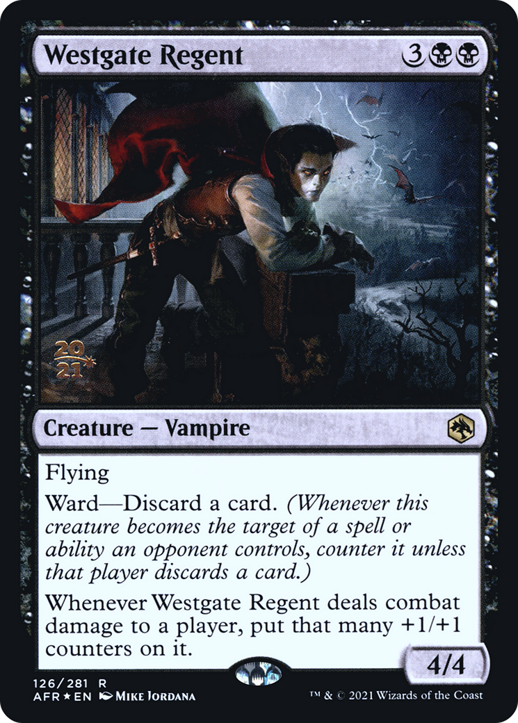 {R} Westgate Regent [Dungeons & Dragons: Adventures in the Forgotten Realms Prerelease Promos][PR AFR 126]