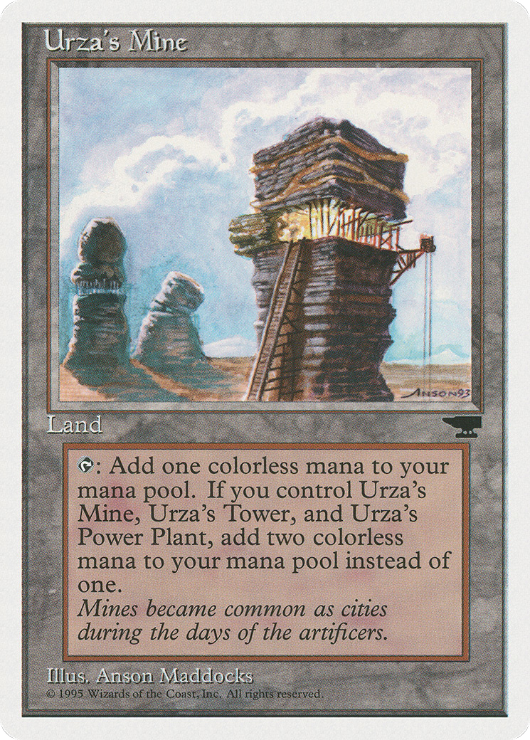 {C} Urza's Mine (Sky Background) [Chronicles][CHR 114D]