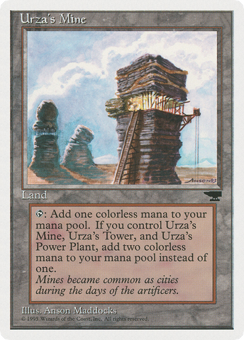 {C} Urza's Mine (Sky Background) [Chronicles][CHR 114D]