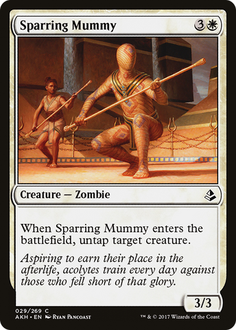 {C} Sparring Mummy [Amonkhet][AKH 029]