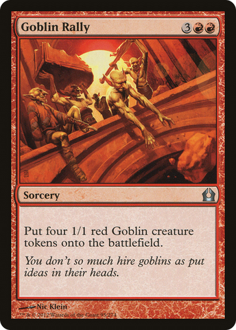 {C} Goblin Rally [Return to Ravnica][RTR 095]