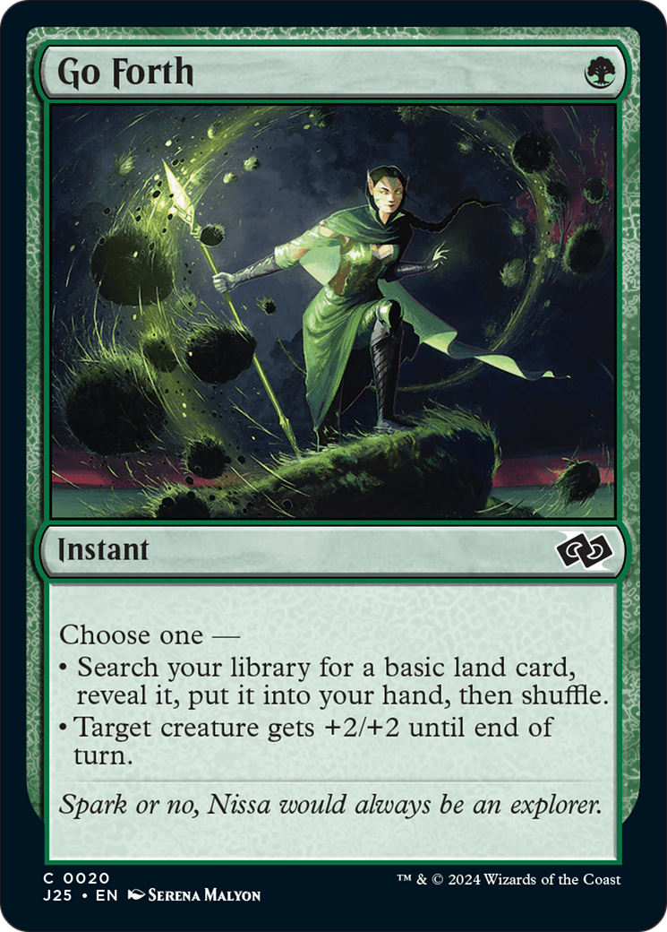 {C} Go Forth [Foundations Jumpstart][J25 020]