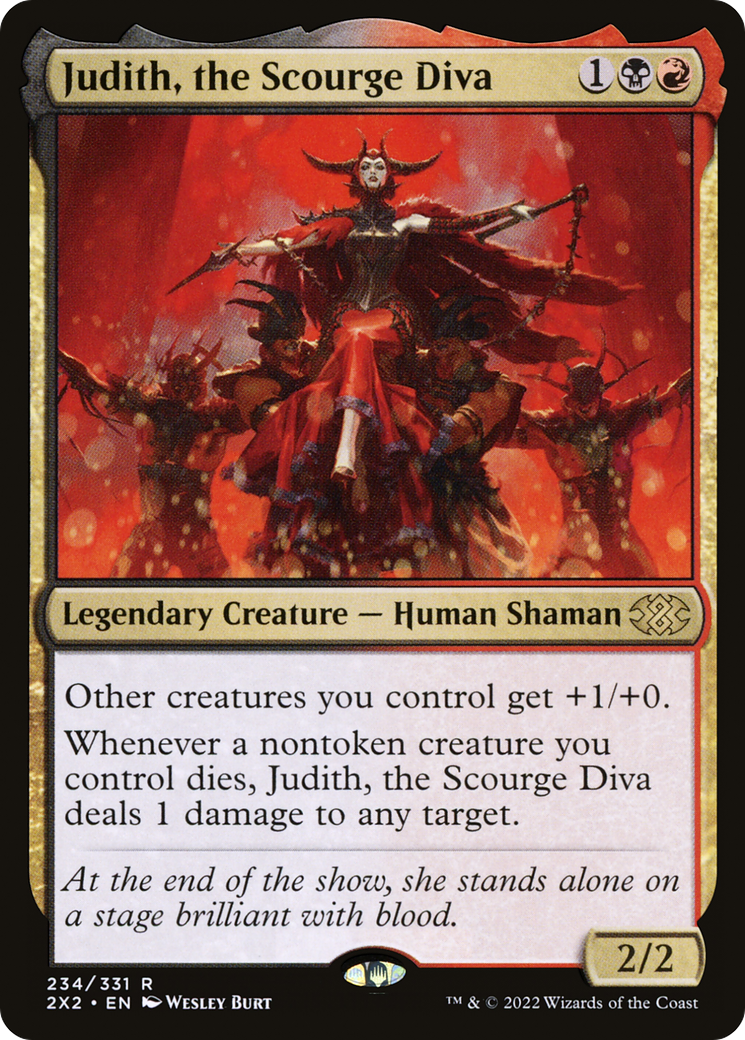 {R} Judith, the Scourge Diva [Double Masters 2022][2X2 234]