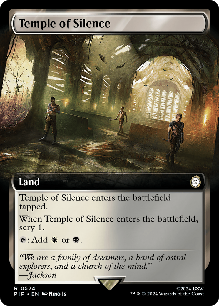 {R} Temple of Silence (Extended Art) [Fallout][PIP 524]
