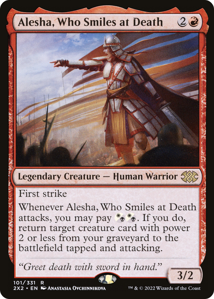 {R} Alesha, Who Smiles at Death [Double Masters 2022][2X2 101]
