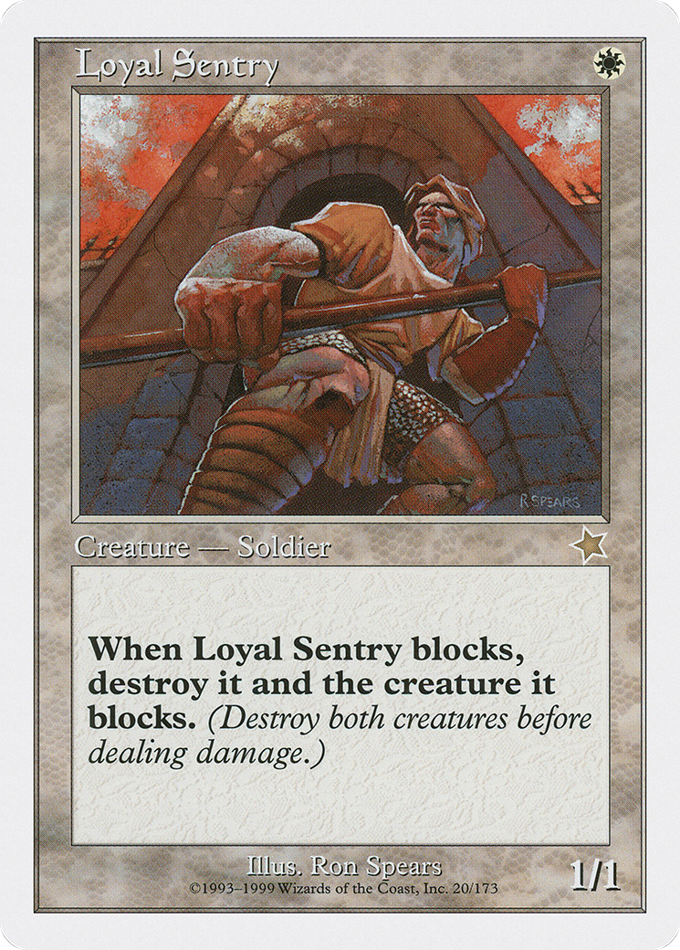 {R} Loyal Sentry [Starter 1999][S99 020]