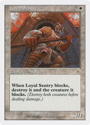 {R} Loyal Sentry [Starter 1999][S99 020]