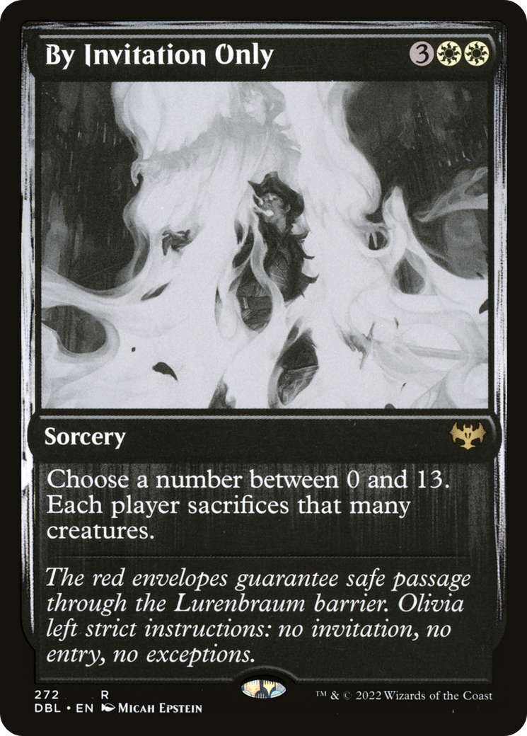 {R} By Invitation Only [Innistrad: Double Feature][DBL 272]