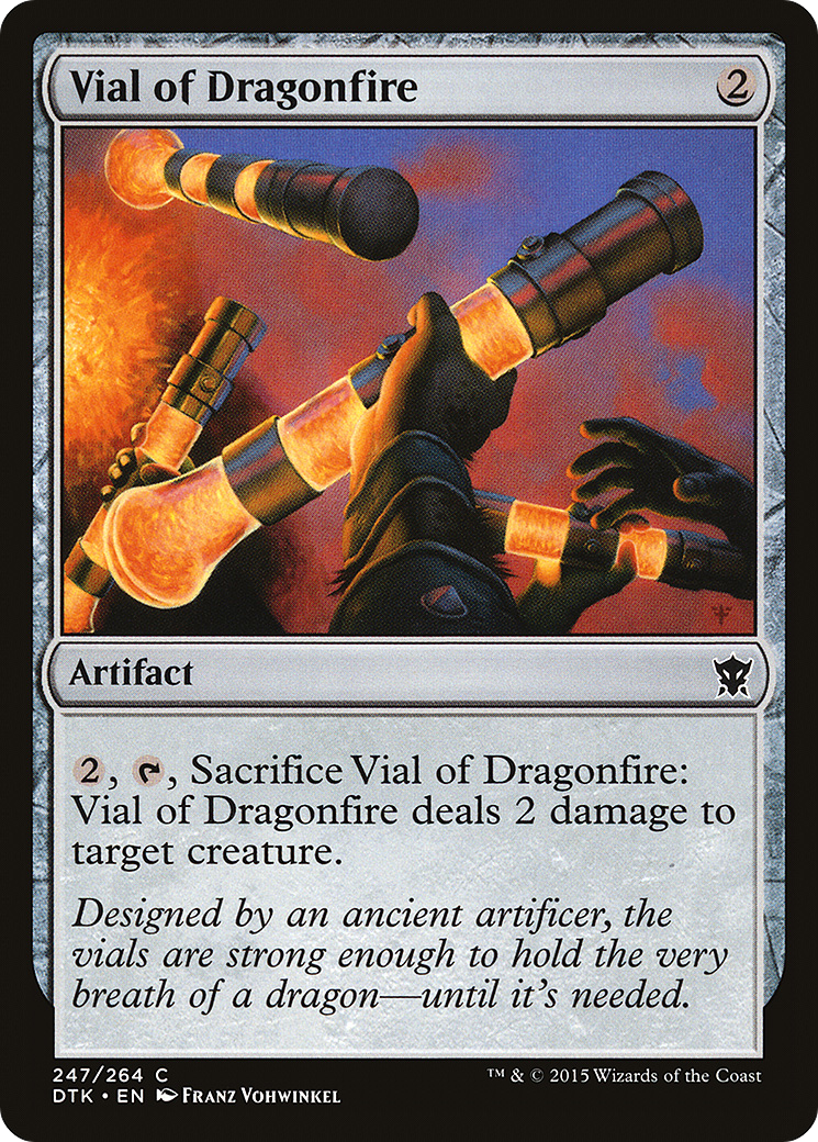 {C} Vial of Dragonfire [Dragons of Tarkir][DTK 247]