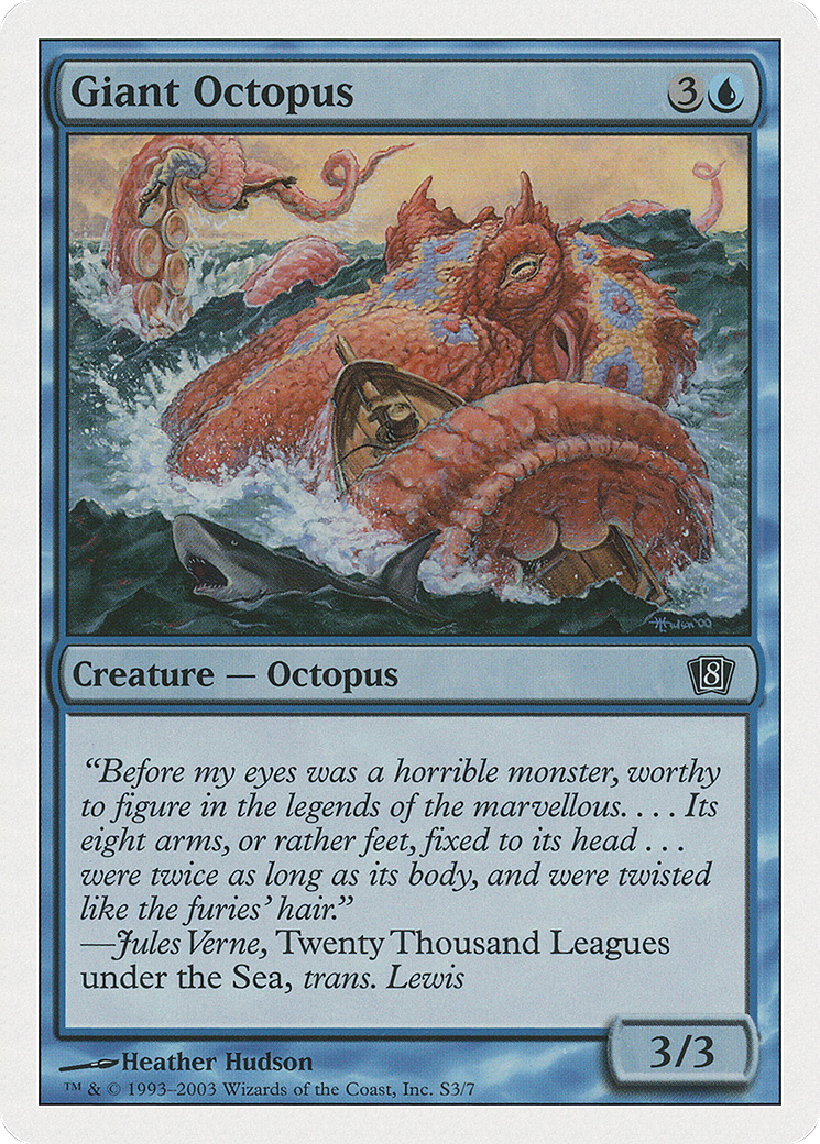 {C} Giant Octopus [Eighth Edition][8ED S03]