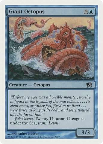 {C} Giant Octopus [Eighth Edition][8ED S03]
