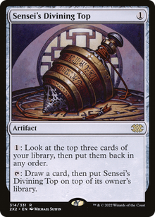 {R} Sensei's Divining Top [Double Masters 2022][2X2 314]