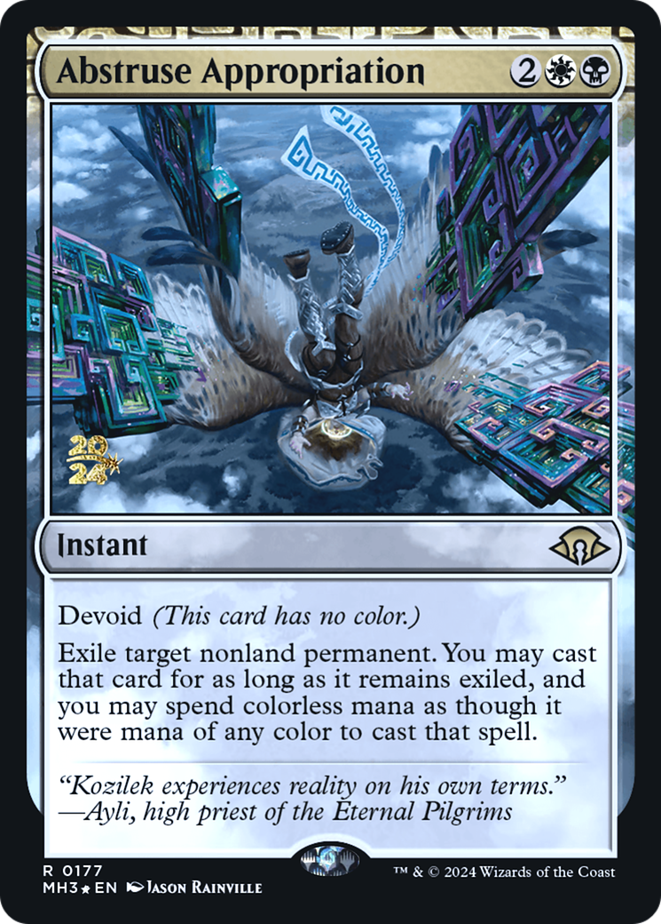 {R} Abstruse Appropriation [Modern Horizons 3 Prerelese Promos][PR PMH3 177]