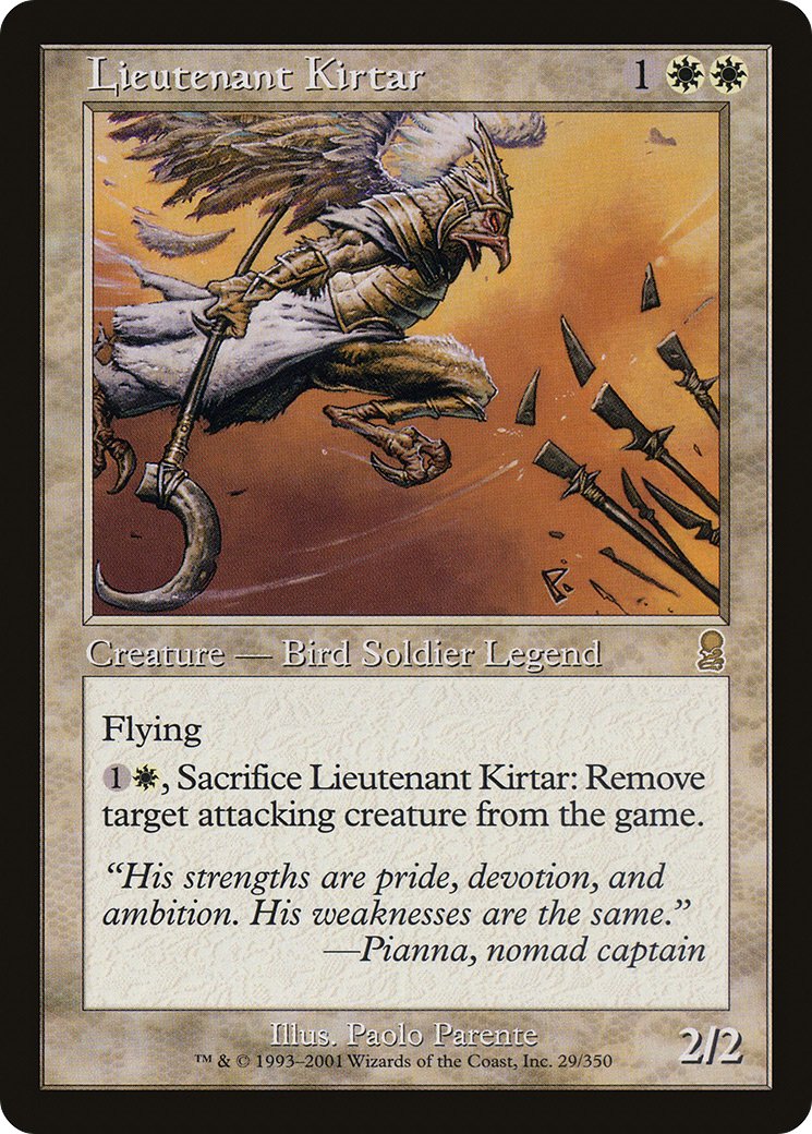 {R} Lieutenant Kirtar [Odyssey][ODY 029]