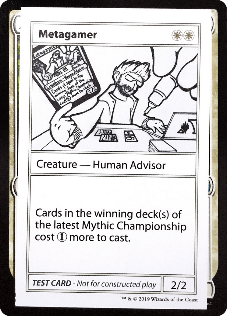 {R} Metagamer (2021 Edition) [Mystery Booster Playtest Cards][CMB1 008]