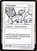 {R} Metagamer (2021 Edition) [Mystery Booster Playtest Cards][CMB1 008]