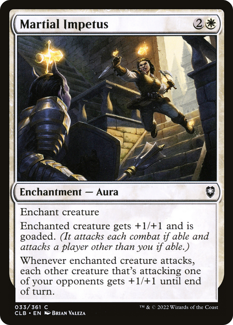 {C} Martial Impetus [Commander Legends: Battle for Baldur's Gate][CLB 033]