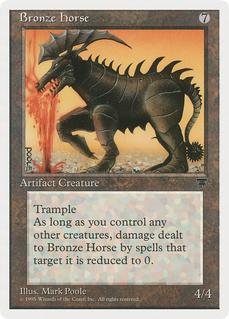 {R} Bronze Horse [Chronicles][CHR 096] - Misty Mountain Games