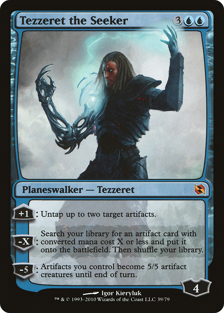 {R} Tezzeret the Seeker [Duel Decks: Elspeth vs. Tezzeret][DDF 039]
