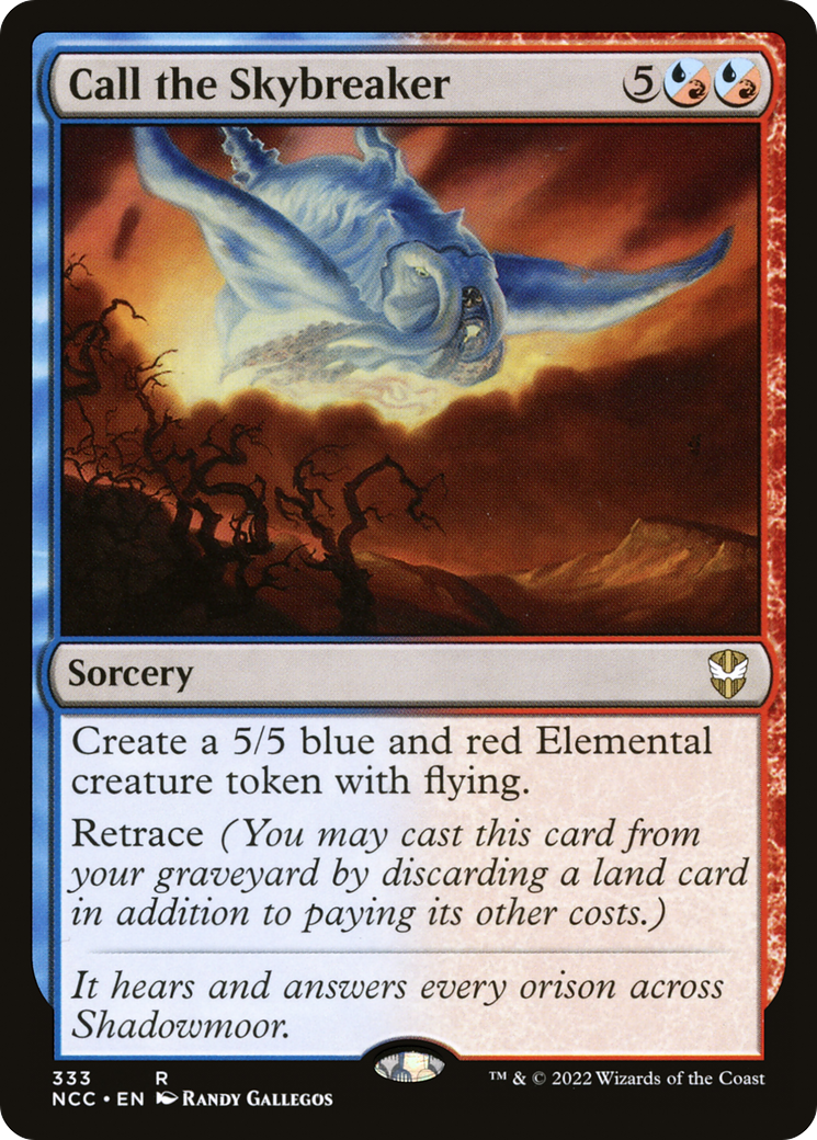 {R} Call the Skybreaker [Streets of New Capenna Commander][NCC 333]