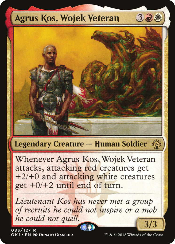 {R} Agrus Kos, Wojek Veteran [Guilds of Ravnica Guild Kit][GK1 083]