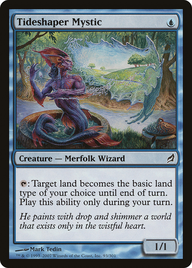 {C} Tideshaper Mystic [Lorwyn][LRW 093]