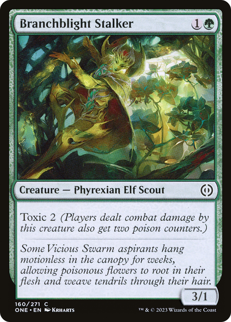 {C} Branchblight Stalker [Phyrexia: All Will Be One][ONE 160]