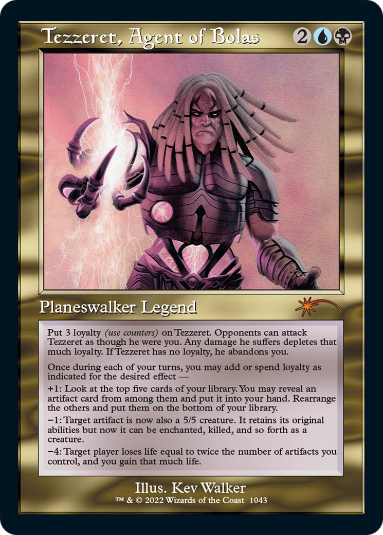 {R} Tezzeret, Agent of Bolas (Retro) [Secret Lair Drop Series][SLD 1043]