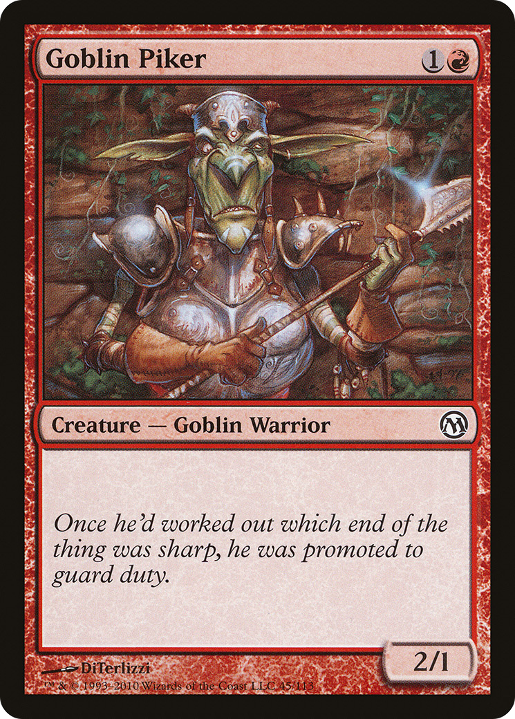 {C} Goblin Piker [Duels of the Planeswalkers][DPA 045]