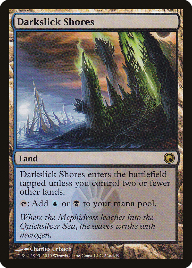 {R} Darkslick Shores [Scars of Mirrodin][SOM 226]