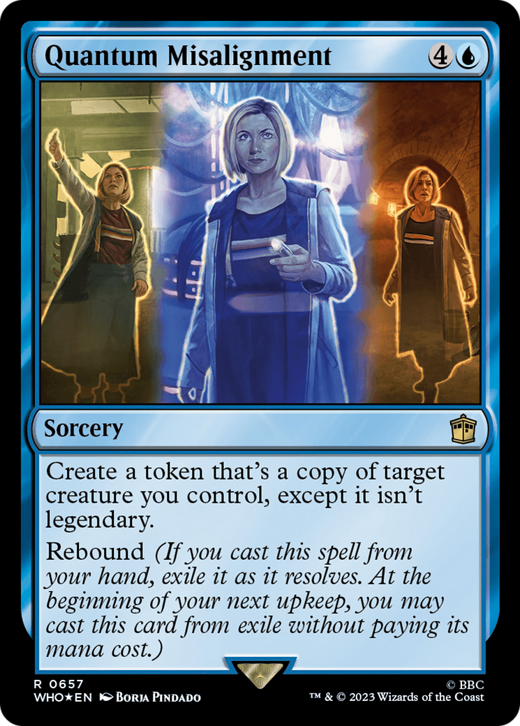 {R} Quantum Misalignment (Surge Foil) [Doctor Who][WHO 657]
