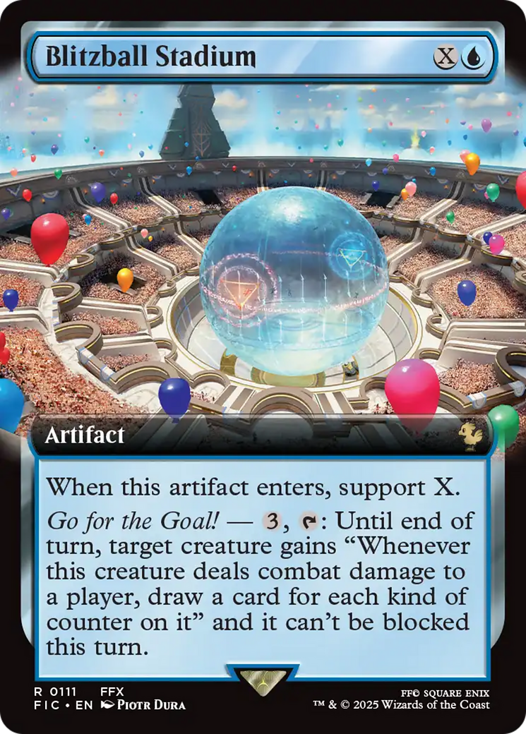 {@@FIC R} Blitzball Stadium (Extended Art) [FINAL FANTASY Commander][FIC 111]