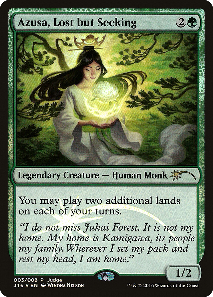 {R} Azusa, Lost but Seeking [Judge Gift Cards 2016][PA J16 003] - Misty Mountain Games