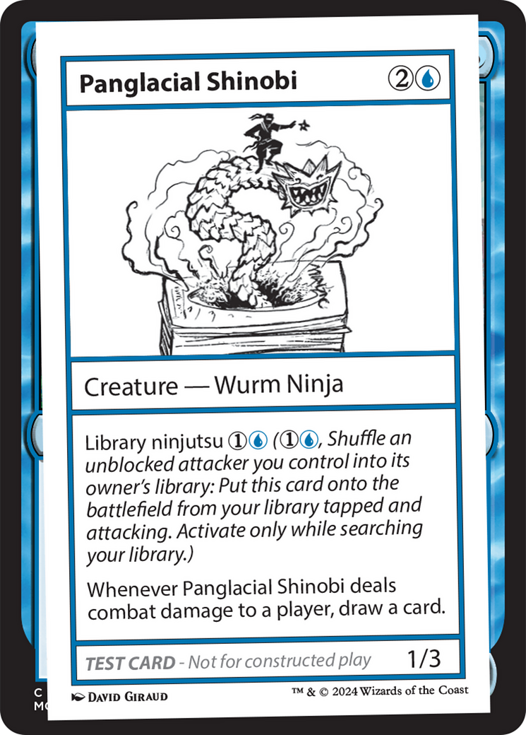 {C} Panglacial Shinobi [Mystery Booster 2 Playtest Cards][MB2 PLAYTEST]