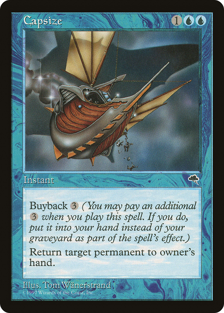 {C} Capsize [Tempest][TMP 055]