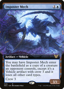 {R} Imposter Mech (Extended Art) [Kamigawa: Neon Dynasty Commander][NEC 049]