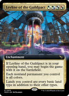 {@R} Leyline of the Guildpact (Extended Art) [Murders at Karlov Manor][MKM 418]