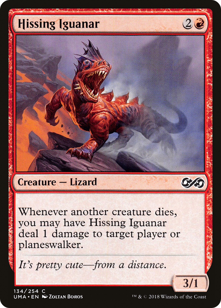 {C} Hissing Iguanar [Ultimate Masters][UMA 134]