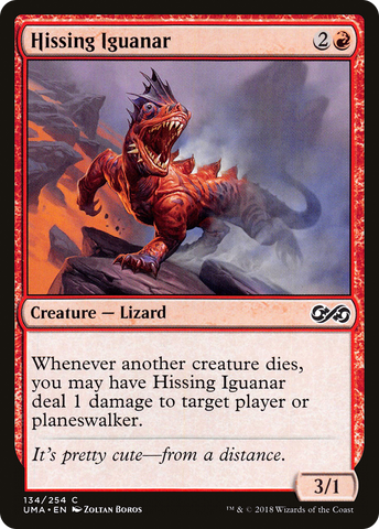 {C} Hissing Iguanar [Ultimate Masters][UMA 134]