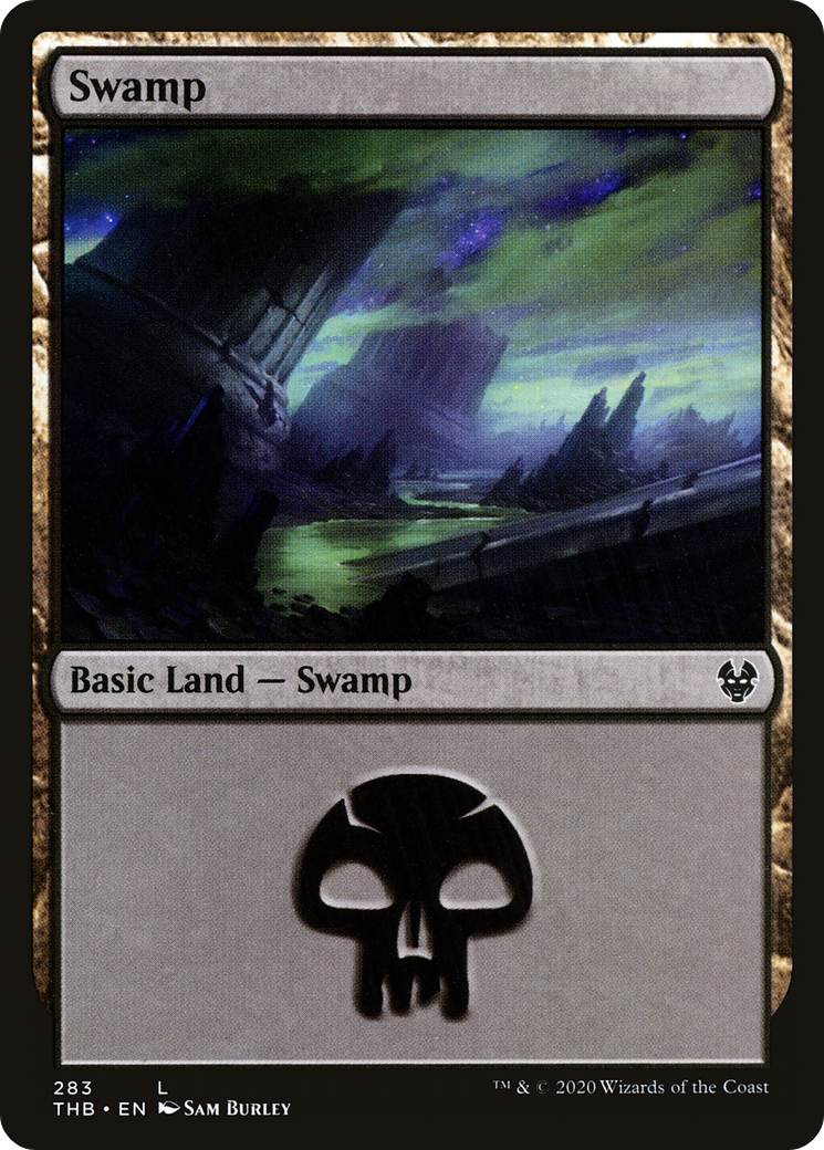 {B}[THB 283] Swamp (283) [Theros Beyond Death]