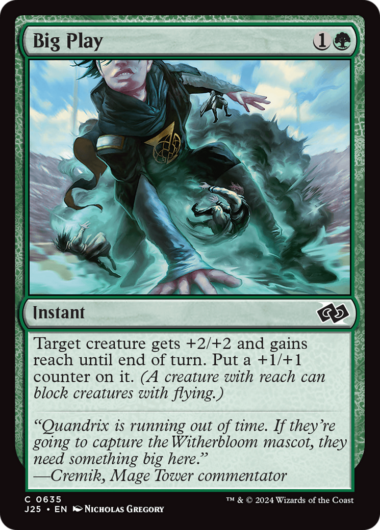 {C} Big Play [Foundations Jumpstart][J25 635]