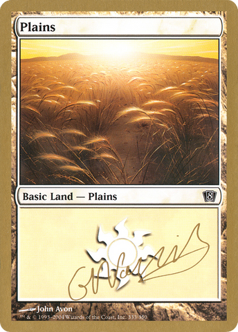 {B}[GB WC04 GN333] Plains (gn333) (Gabriel Nassif) [World Championship Decks 2004]