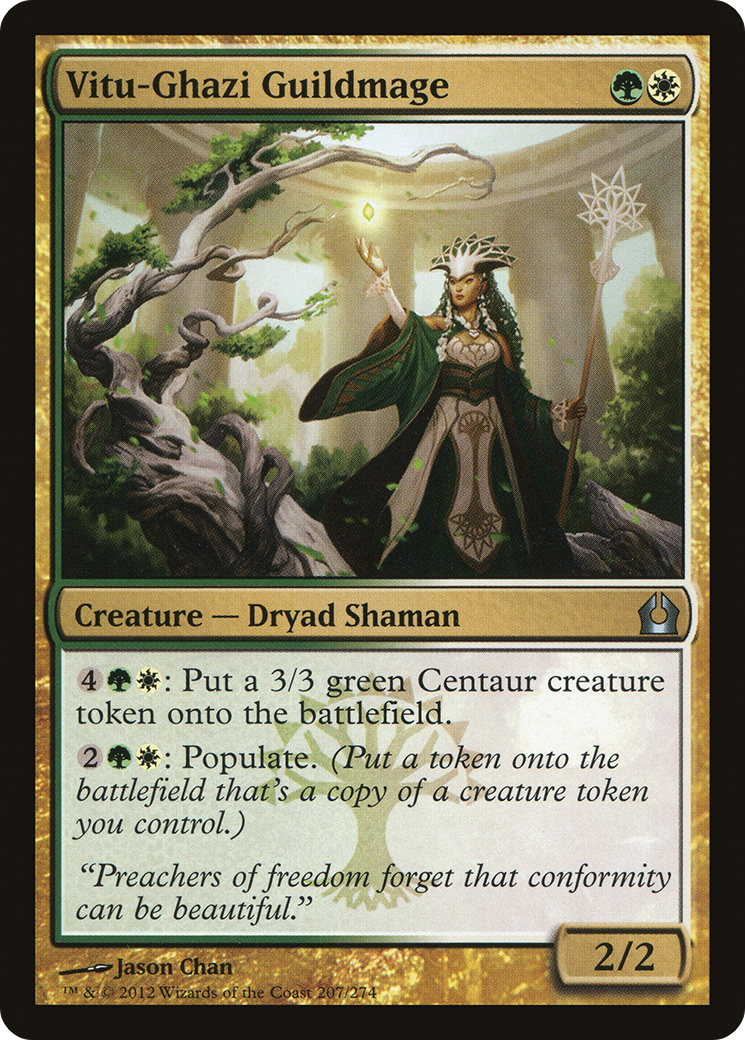 {C} Vitu-Ghazi Guildmage [Return to Ravnica][RTR 207]