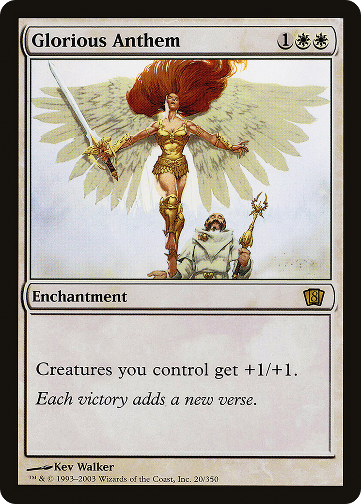 {R} Glorious Anthem [Eighth Edition][8ED 020]