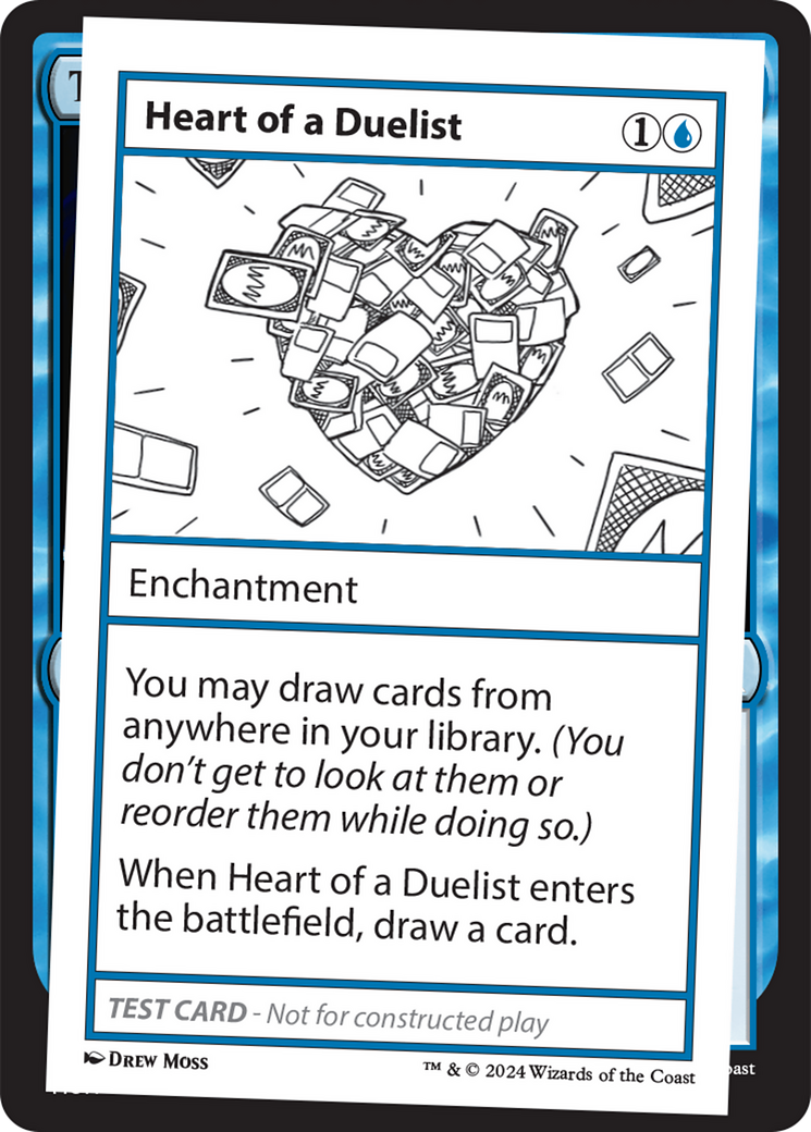 {C} Heart of a Duelist [Mystery Booster 2 Playtest Cards][MB2 PLAYTEST]
