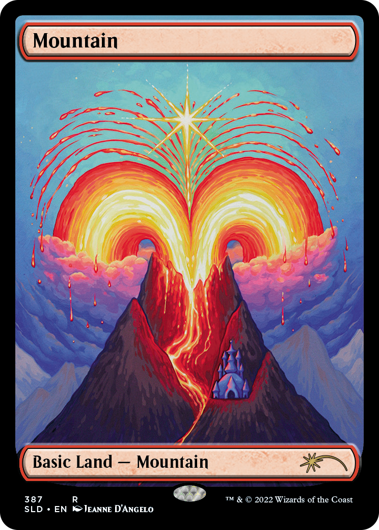 {B}[SLD 387] Mountain (387) [Secret Lair Drop Series]