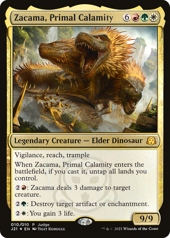 {R} Zacama, Primal Calamity [Judge Gift Cards 2021][PA J21 010]